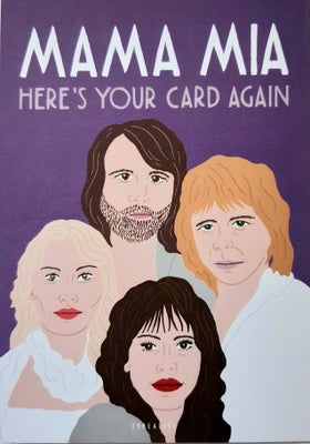 Postikortti Abba Mamma Mia