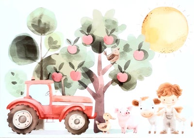 Postikortti Farmiel&auml;m&auml;&auml;
