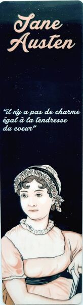 Kirjanmerkki Jane Austen