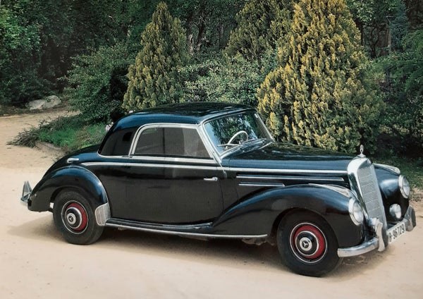 Postikortti Mercedes Benz Coupe 1954