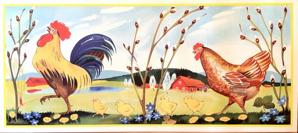 P&auml;&auml;si&auml;istaulu Kukko ja kana